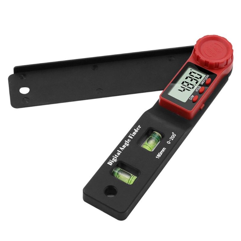Digital Protractor Angle Finder Inclinometer electronic Level 200 degree with without Magnets Level angle slope test Ruler