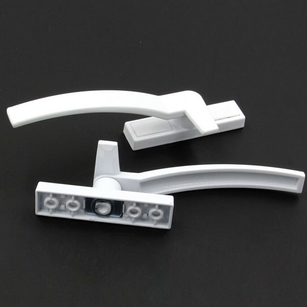 1PC Hardware Fitting Window Locking Handle Home Safety Grip Hand Zinc Alloy Handle Lacquered Replacement Accessories