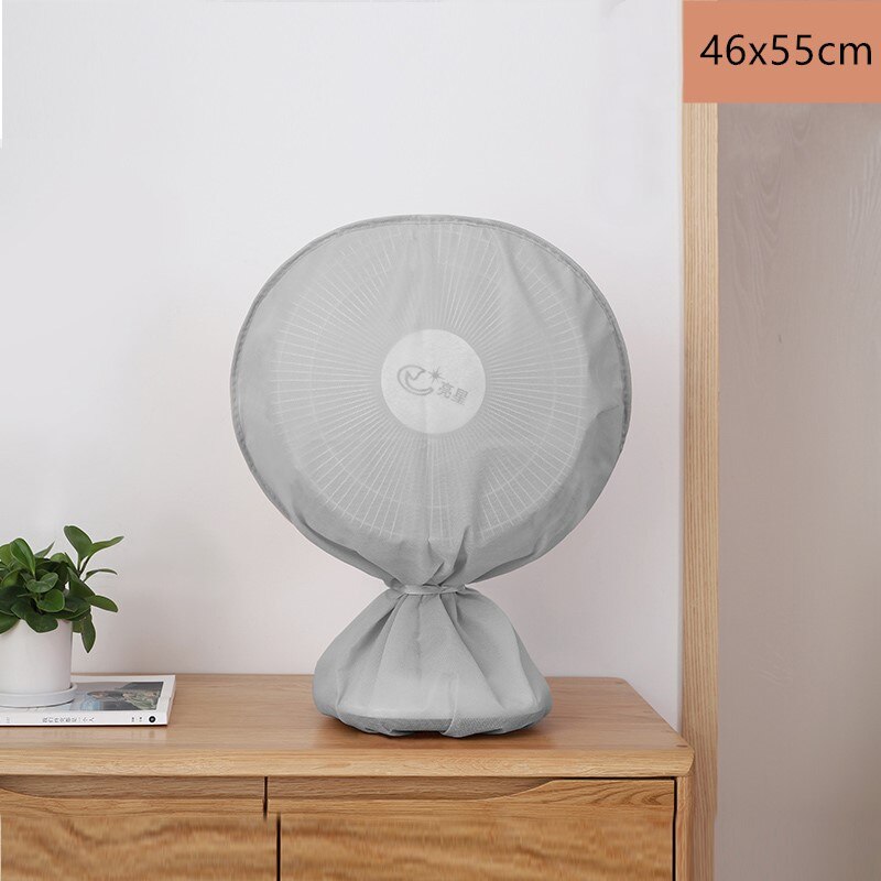 Fan cover dust cover floor-standing round fan cover floor fan cover home all-inclusive electric fan cover dust cover: A       43x55cm
