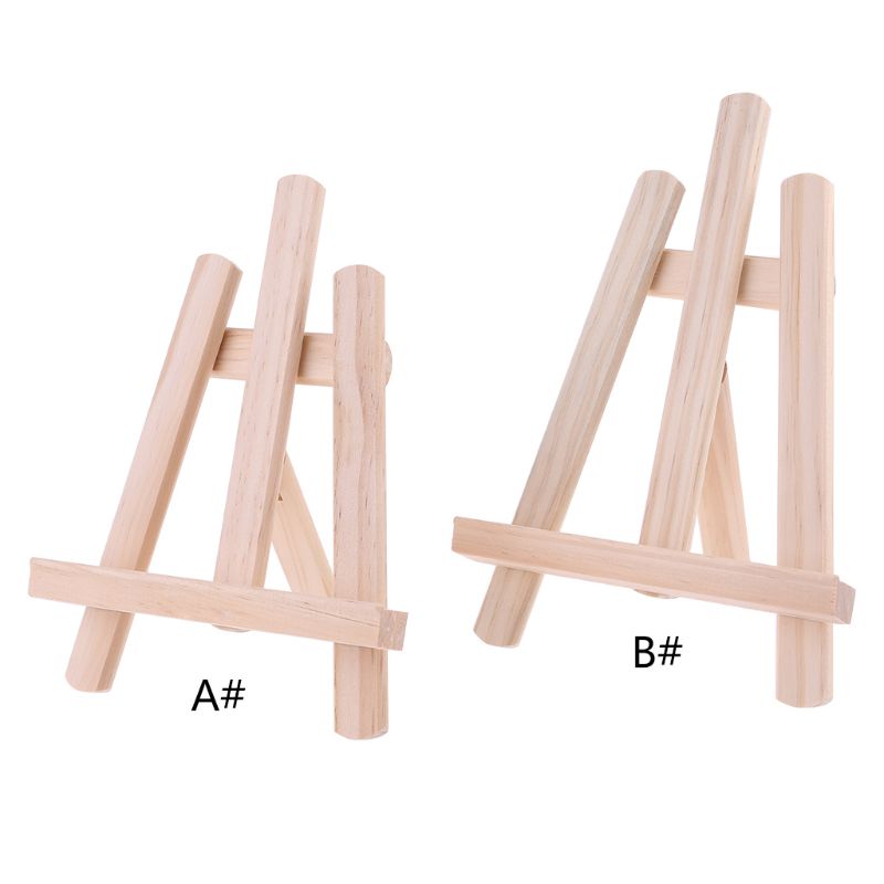 Wood Table Easel Tablets Stand Easel Painting Craft Wood Stand For Decoration