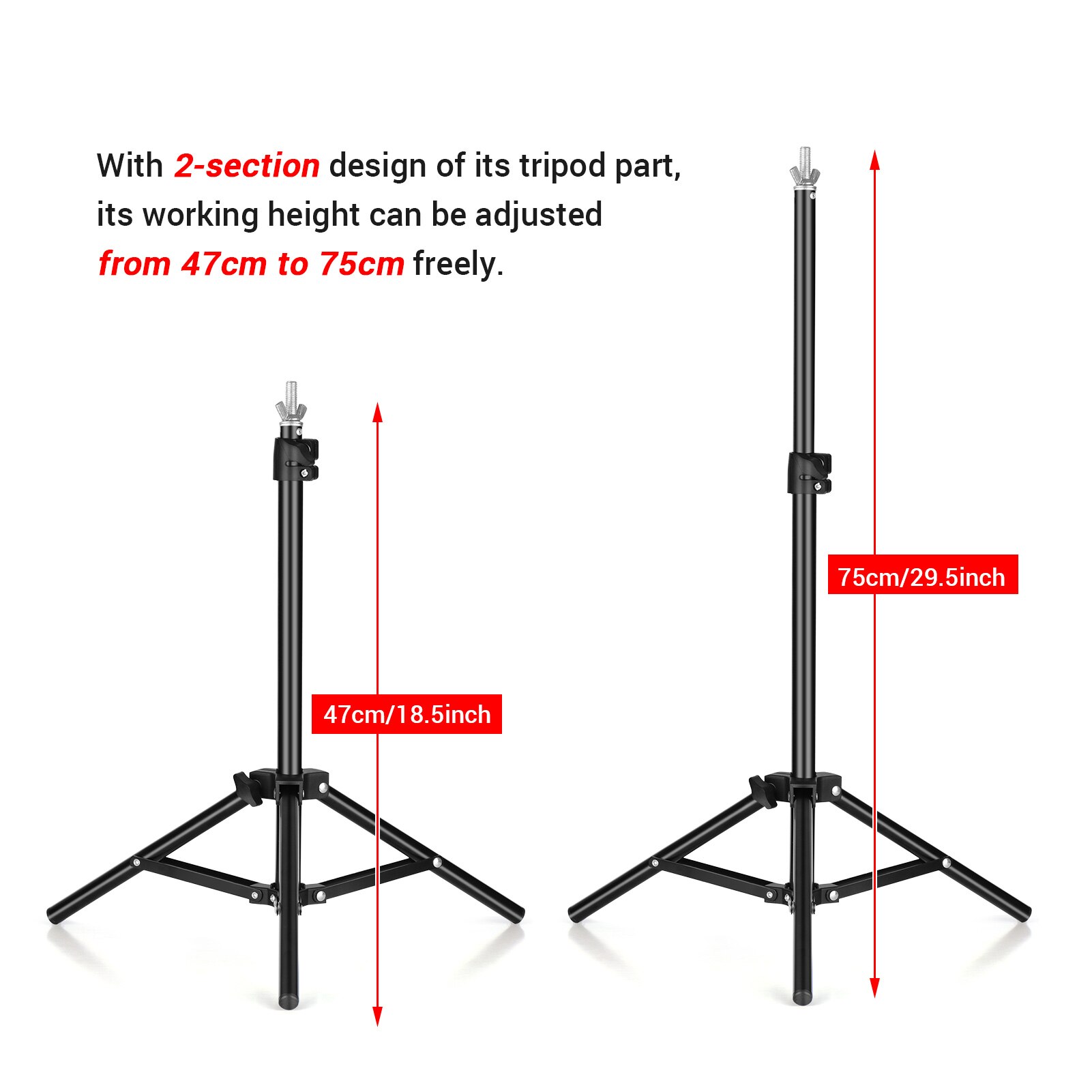 75cm * 70cm przenośne w kształcie litery T metalowe fotografia tło stojak wspornik metalowy system wsparcia dla kluczowania kolorem tło Zielony ekran