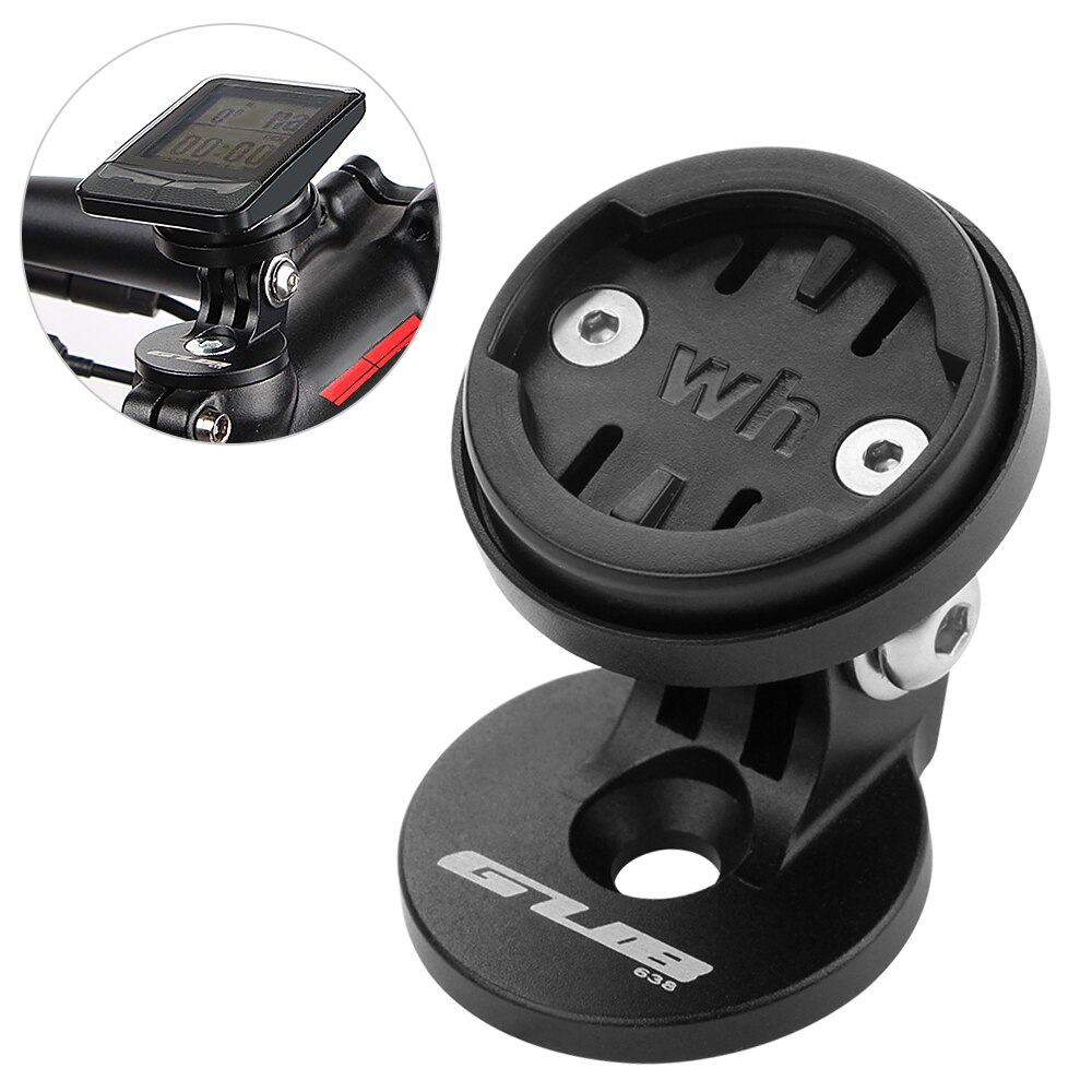 Soporte de montaje de tapa superior de vástago de bicicleta ajustable con 4 adaptadores para Garmin, Bryton, Cateye, Wahoo, ordenadores de ciclismo, nueva rápida: Default Title