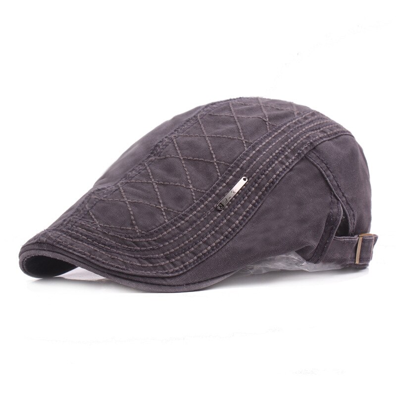 sombrero de hombre, gorras tipo boina de verano para hombres y mujeres, gorras de visera informal, sombreros Bordado de letras para el sol, gorra, Peaky Blinders: Gray
