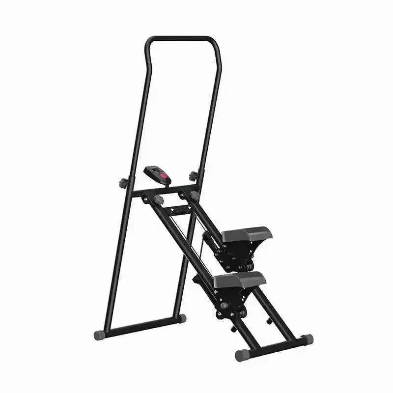 Vuorikiipeilylaite askelma portaat taivaaseen askelmylly taivas askelmakiipeilijä koti alavartalon kuntoiluvälineet kiipeily: Musta