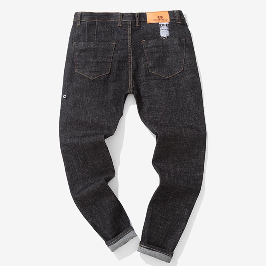 Heren casual herfst denim jeans casual plus size hip pop zwarte broeken broeken heren casual denim jeans heren jeans