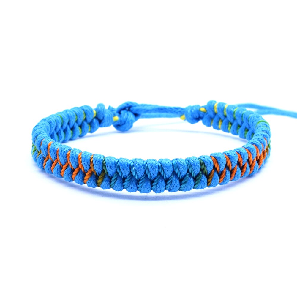 Hand geweven Kant Up Vlag Kleur Armband voor Mannen en Vrouwen Koppels Armband Sport Fans Rol- spelen Sieraden: r3