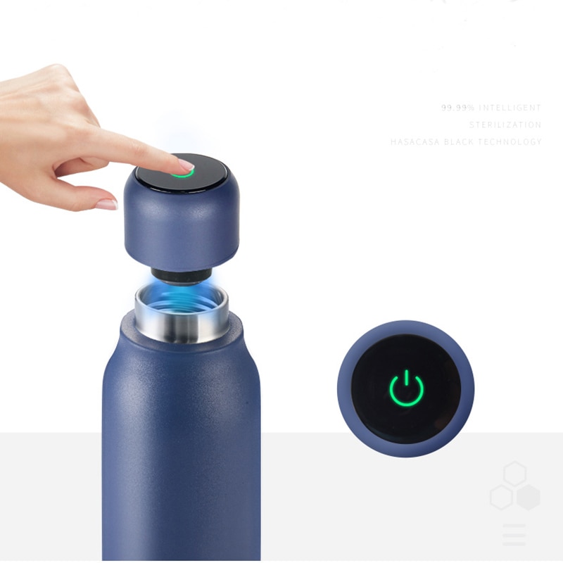 Selbst Reinigung Wasser Flasche UV Sterilisieren Wasser Reinigung System Vakuum Wasser Flasche