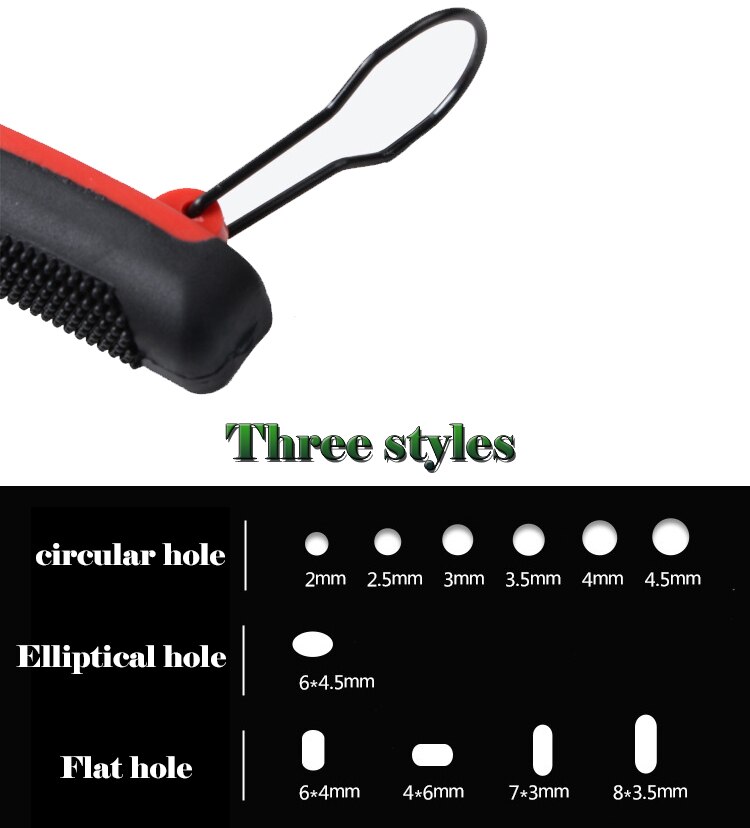 Punching Revolving Leather Punch Plier Punch Hole Tool Puncher for Belts Saddle Watch Bands Strap Shoe Fabric Paper Leathercraft