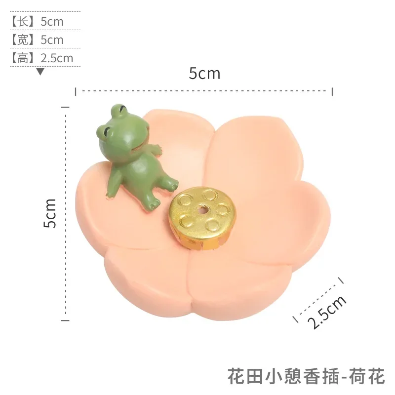 Harz Kirschblüte Sakura Ebene Räucherstäbchen Brenner Aschefänger Räucherstäbchenhalter Aromatherapie Platte Räuchergefäß
