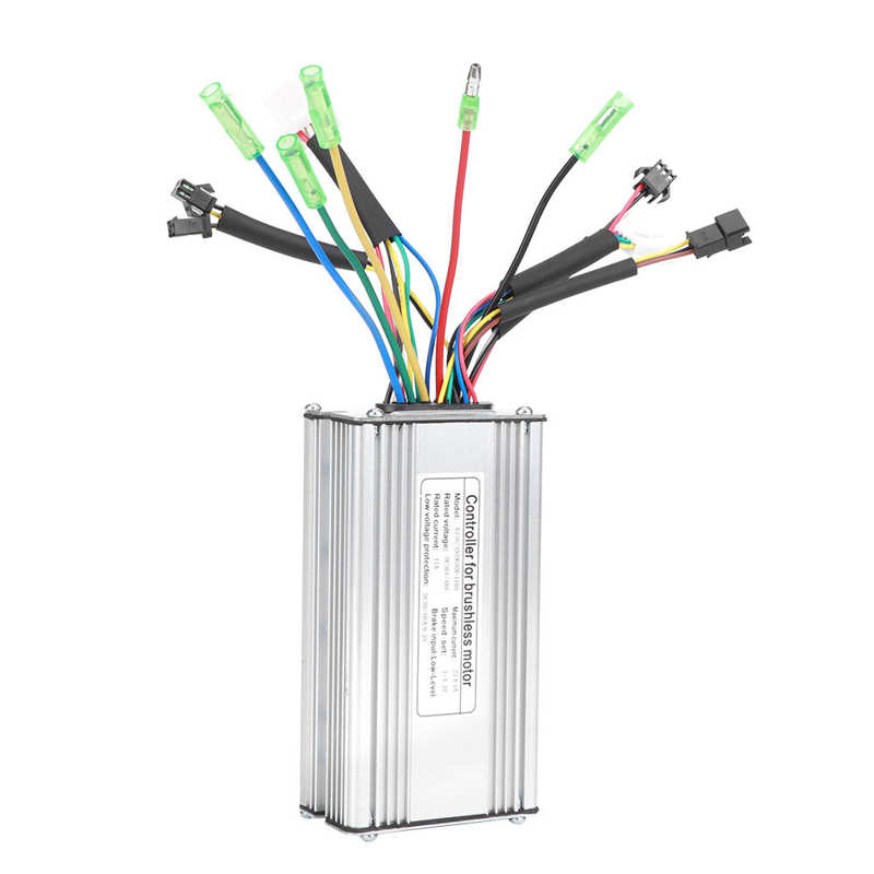 Elcykel kt controller 36v/48v 9 tube squarewave 15a/17a/22a controller til e-bike 250w/350w/500w motor konverteringssæt: Kt 22a