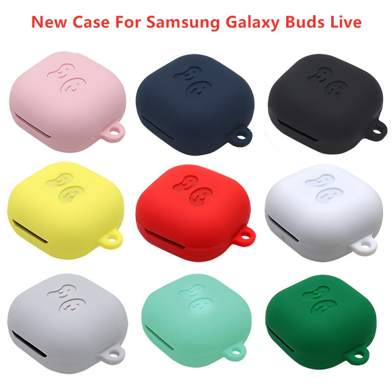 Silicone Cover For Samsung Galaxy Buds Live Case Charging Sleeve Wireless Headphone Earphone Protective Skin