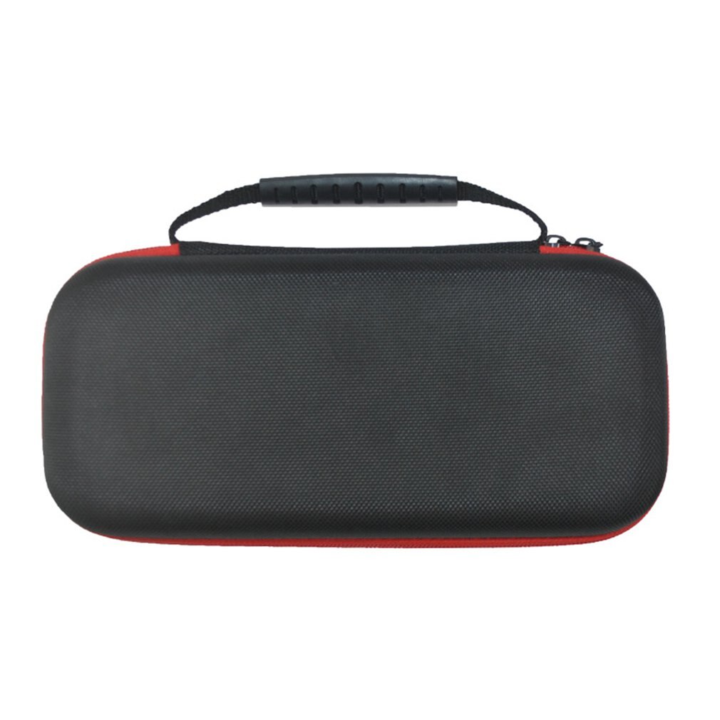 For Switch Carrying Case for Nin tendo Switch with 20 Games Cartridges Protective Hard Shell Travel Carrying Case Pouch: with Red Zipper