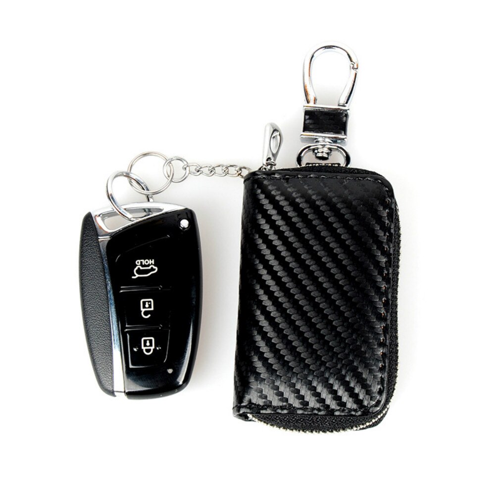 1 pc bloqueador de sinal chave do carro faraday gaiola fob bolsa keyless rfid saco de bloqueio caso presente aniversário