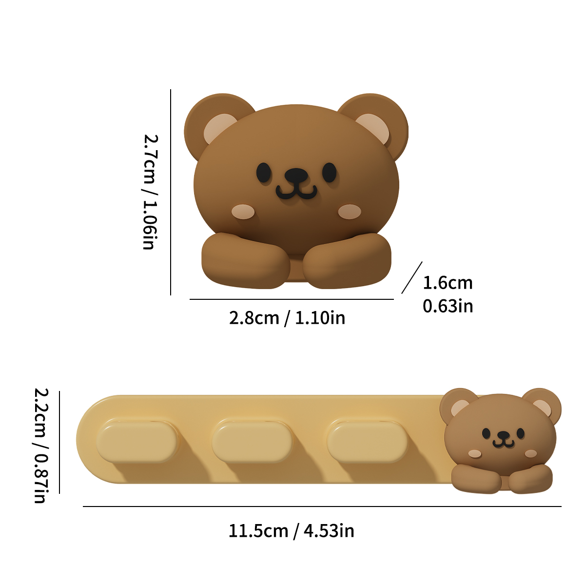 WORTHBUY Bonito Desktop Cable Organizer Holder Winder Clips Desk Auto-adesivo Mobile Phone Data Cable Management Wire Cord Holder