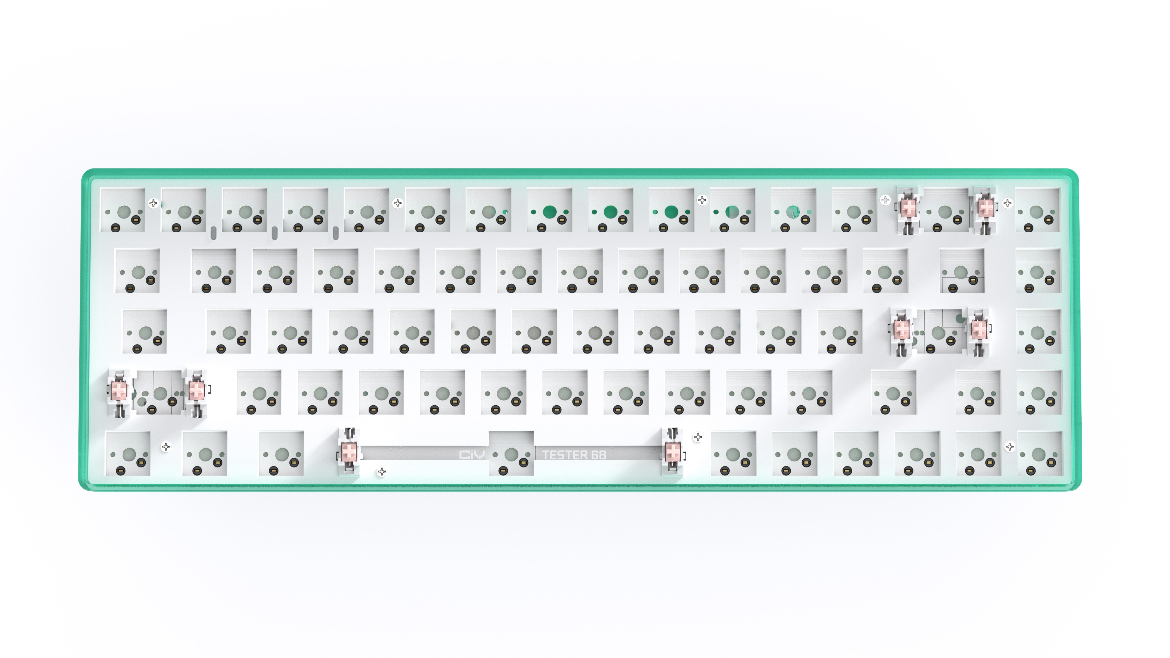 CIY Tester 68 Keyboard Switch Tester Swappable CIY68 Tester68 Mechanical Keyboard Switch Tester