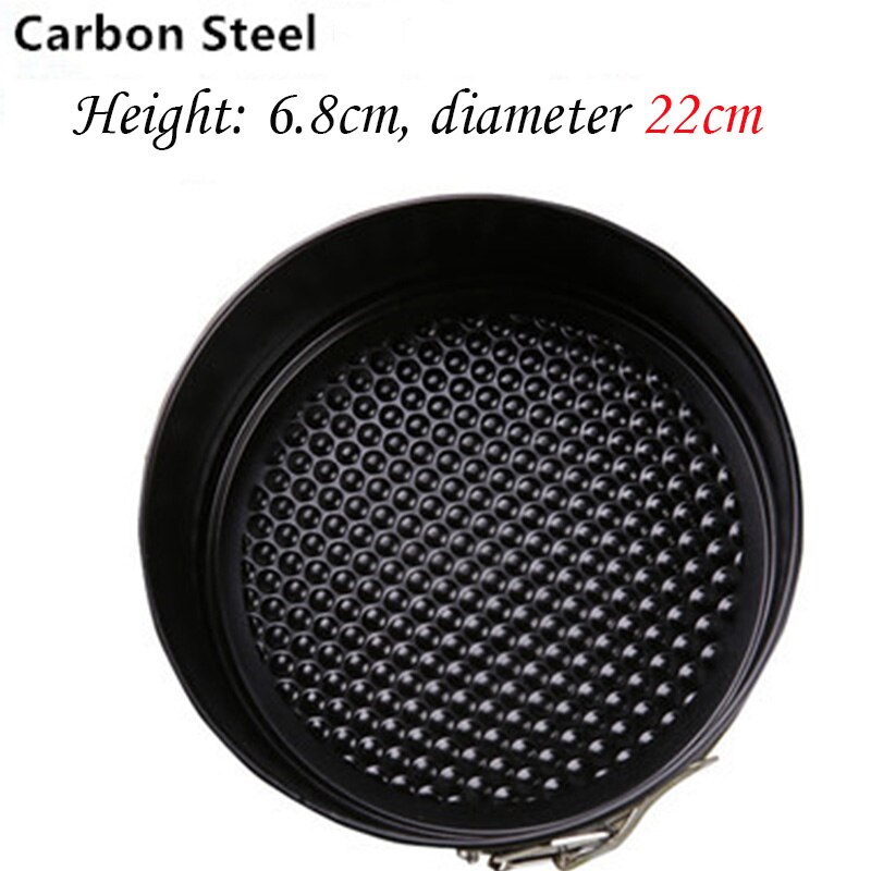 Microwave Pans Round Cheese Cake Molds baking Tray Oven Steel Trays Bread Forms Pan Cookie Cake Pan Mold Pad Oven BBQ pan: 8