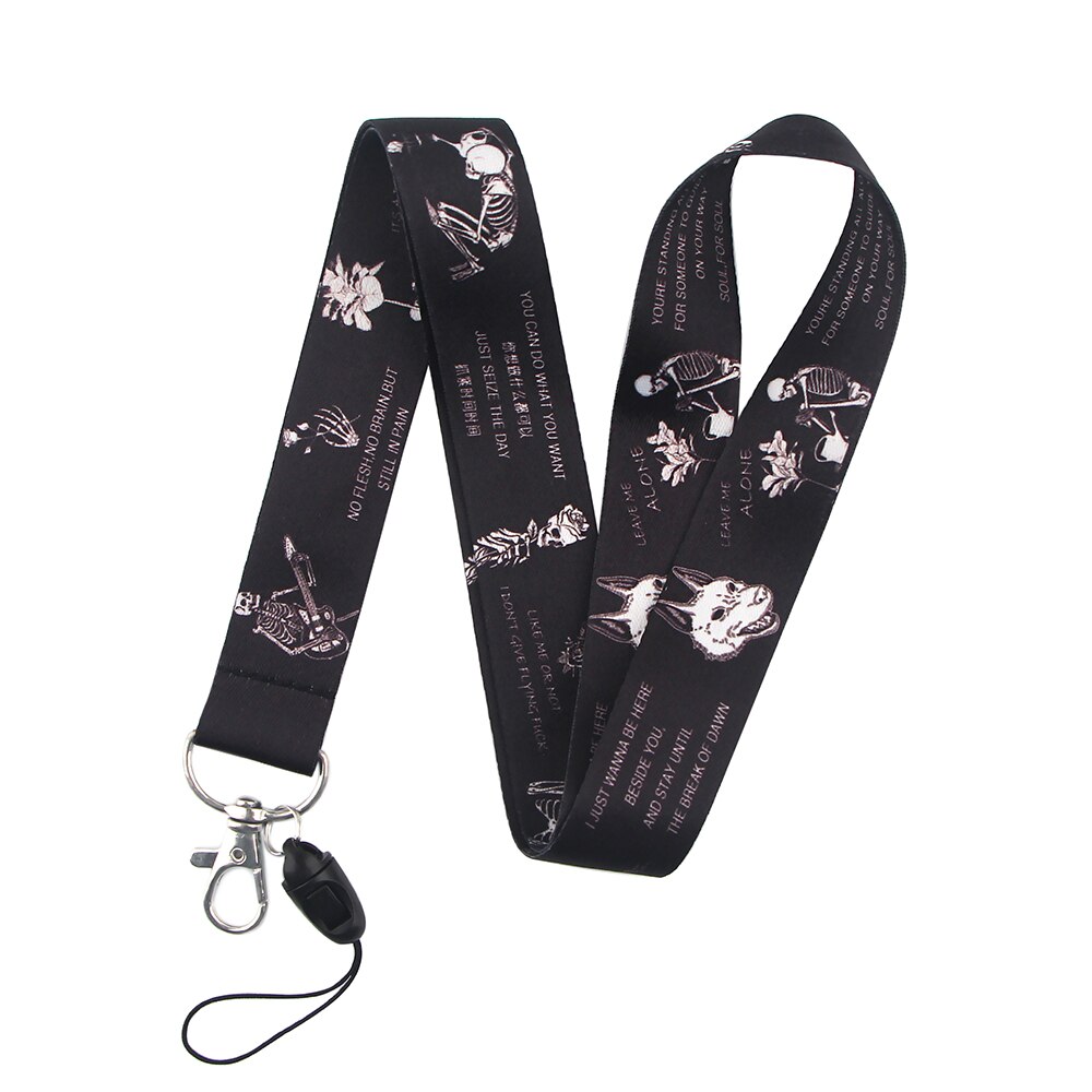 Ransitute R1308 Sterrenbeeld Leeuw Boogschutter Planeet Schilderen Sleutelhanger Lanyard Neck Strap Voor Telefoon Key Id-kaart Creatieve Lanyard: 1