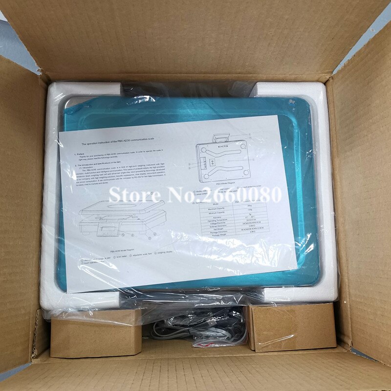 Pos Interface Schaal Aanrecht Of Verzonken RS232 Balans