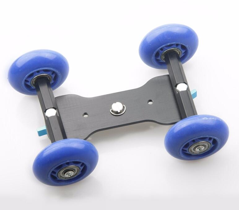 flexible de cuatro ruedas dolly con alta resistencia flip lock monopod fotografía