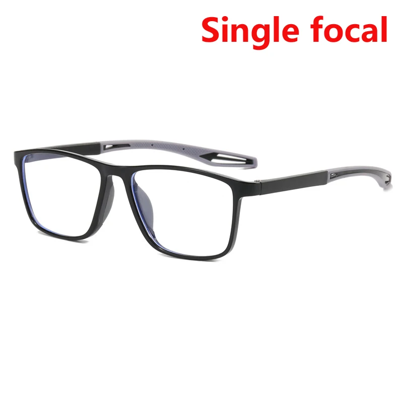 Lunettes de lecture multifocales progressives pour femmes et hommes, monture TR90, Anti-lumière bleue, sport, bifocales, presbytie, avec dioptrie: Beige / +100