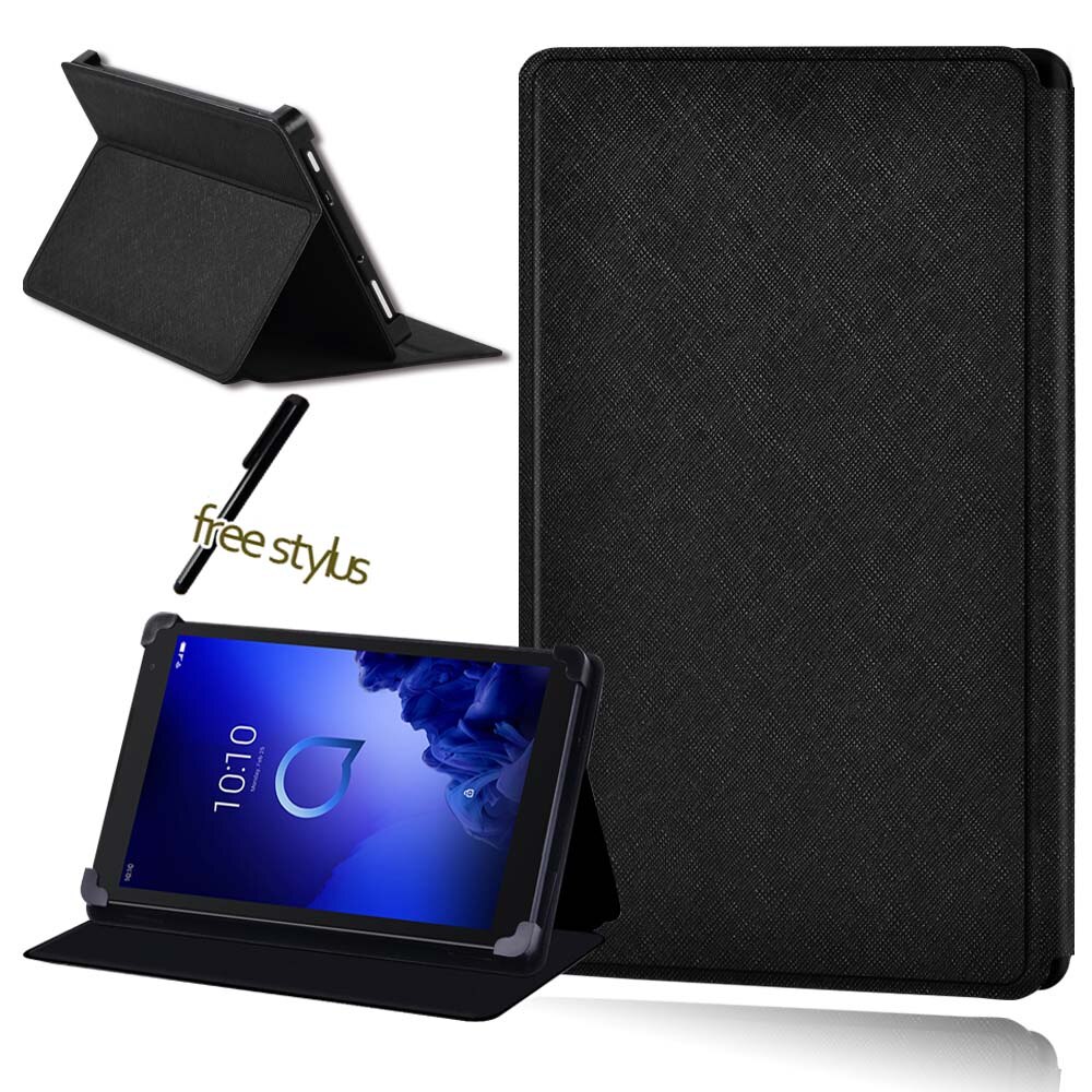 Universal Tablet caso para Alcatel 1T 7/10/3T 8 10 / A3 10 gota resistencia Tablet funda protectora Shell + stylus: Alcatel 3T 8