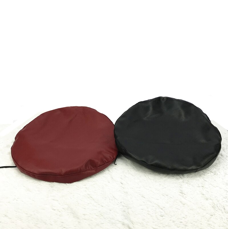 Netto Rode Pujapanese Veelzijdige Lederen Beretwomen 'S Koreaanse Herfst En Winter Zwarte Retro Britse Platte Top Kunstenaar Hoed Tre