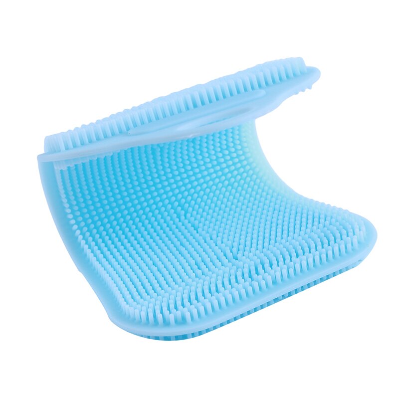 1Pc Silicone Dish Washing Sponge Scrubber Kitchen Cleaning Antibacterial Tool Dish Bowl Magic Cleaning Brush Scouring Pad Wash