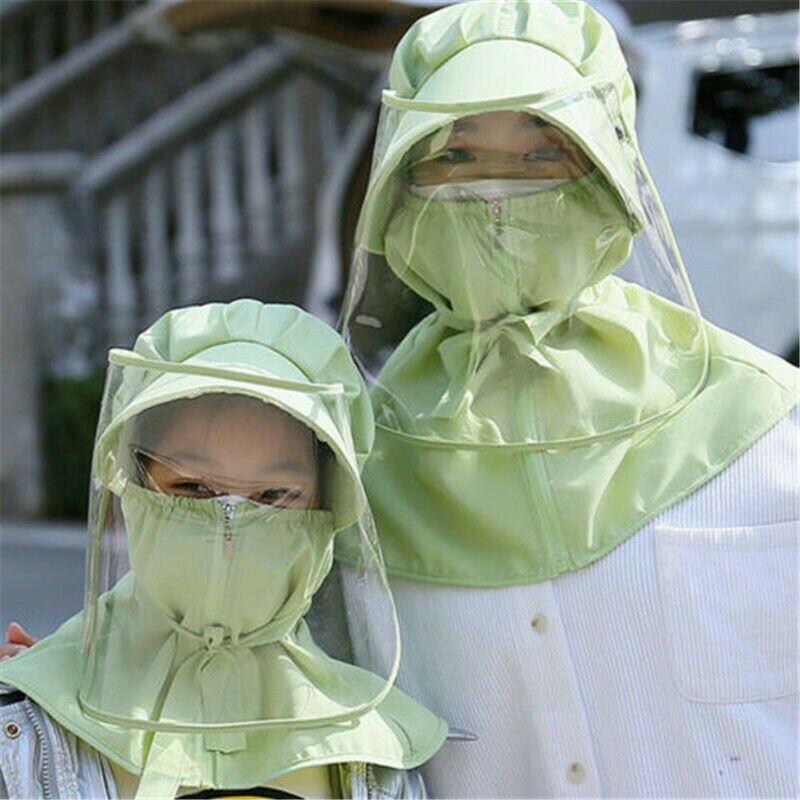Full Face Neck Visor Cover Shield Cap Safety Eye Protect Hat Anti-Spit Saliva Anti-UV J99Store