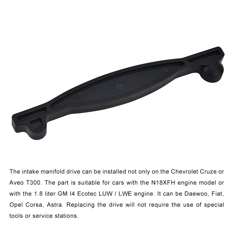 SPEEDWOW 1.8L Intake Manifold Tuning Valve Runner Arm For Chevy Chevrolet Cruze Sonic Black