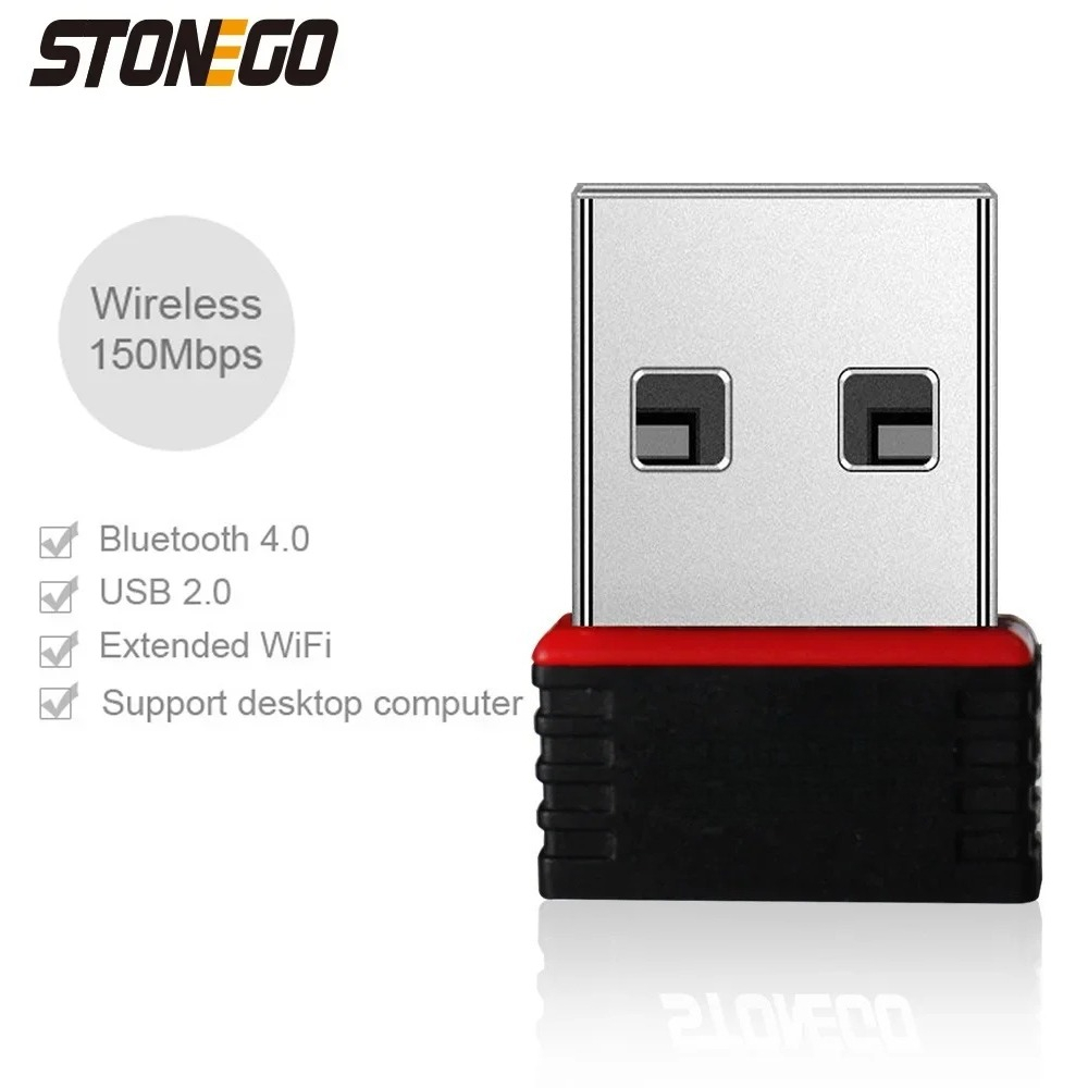 Adattatore nano usb wireless wifi bluetooth 4.0 dual network dongle ricevitore trasmettitore segnale per pc laptop