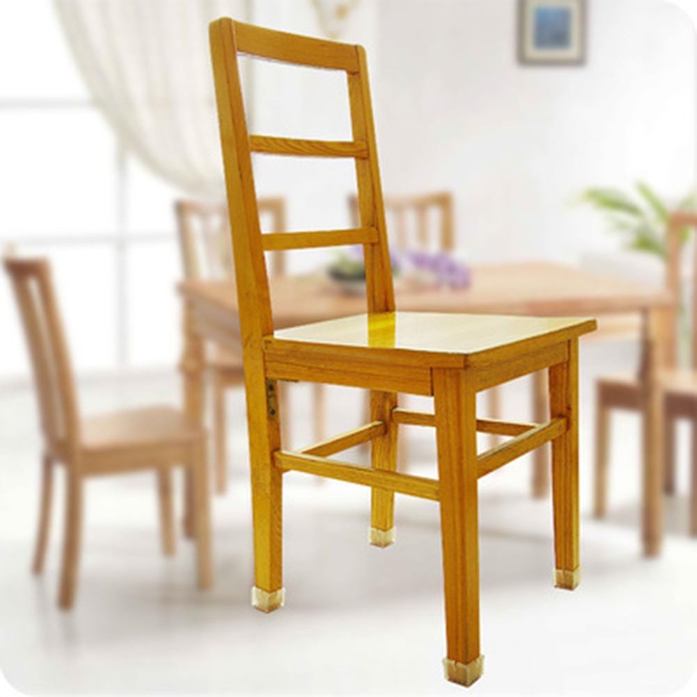 12Pcs Furniture Chair Table Leg Caps Floor Protector Anti-Slip Feet Pads Covers no scratches noise when moving your furniture.