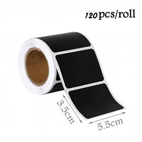 Thank You Stickers Labels PVC Removable Waterproof Blackboard Sticker Packaging Kitchen Jars Organizer Labels: 01