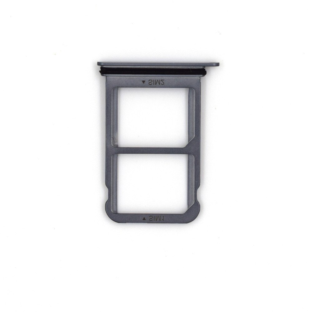 DUAL SIM Micro SD Kaart Lade Houder Slot Vervanging voor Huawei P20 (Midnight Blue)