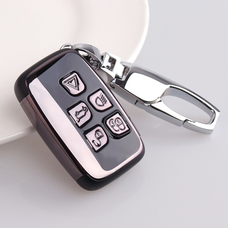 Auto Key Case Cover Shell CarKey Set Voor Land Rover Range Rover Sport Evoque Freelander2 Voor Jaguar XF XJ XJL XE C-X16