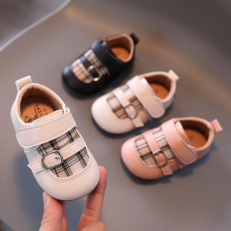 0-2 Jaar Baby Meisje Schoenen Mode Herfst Wit Peuter Prinses Lederen Schoenen Kleine Vrouwelijke Enkele Schoenen Non-skid