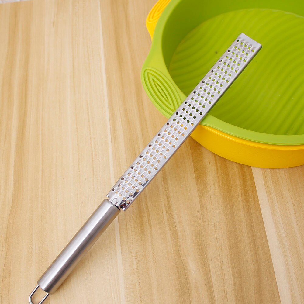 Stainless Steel Hand Cheese Grater Slicer Lemon Citrus Microplane Kitchen Supplies