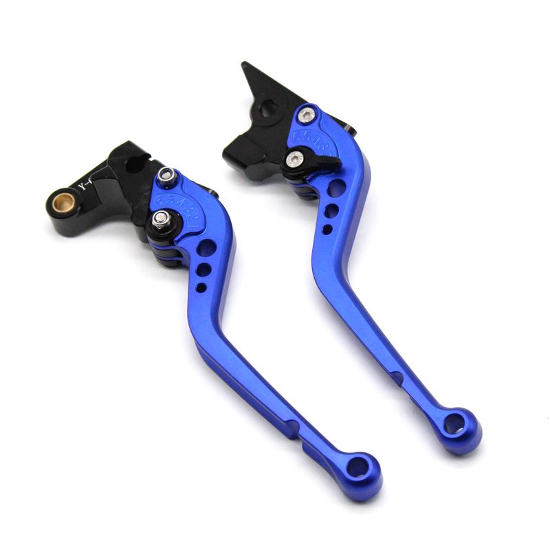 Short/Long Brake Clutch Lever For SUZUKI DL1050 DL1000 V-STROM GSX1300R HAYABUSA SV1000 S/N TL1000R Motorcycle Accessories: Long blue