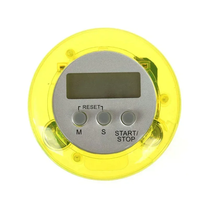 Mehrfarbiger kreisförmiger LCD-Digital-Countdown-Timer für Zuhause, Küche, Kochzähler, umgekehrter Timer, Wecker, Stoppuhr: Gold